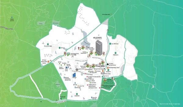 Elevate At Godrej Splendour Location Map Elevate At Godrej Splendour Location Map